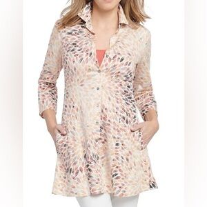 Nic + Zoe Morning Burst shirt-jacket tunic top